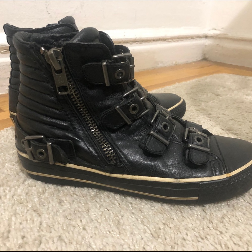 ASH Vangelis High Top Limited Edition Black Buckle